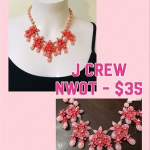 J. Crew Floral Cascade Necklace - NWOT - Super Pretty & Super Buy!